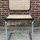 Cesca chair b32 model in blak and wood by Marcel Breuer