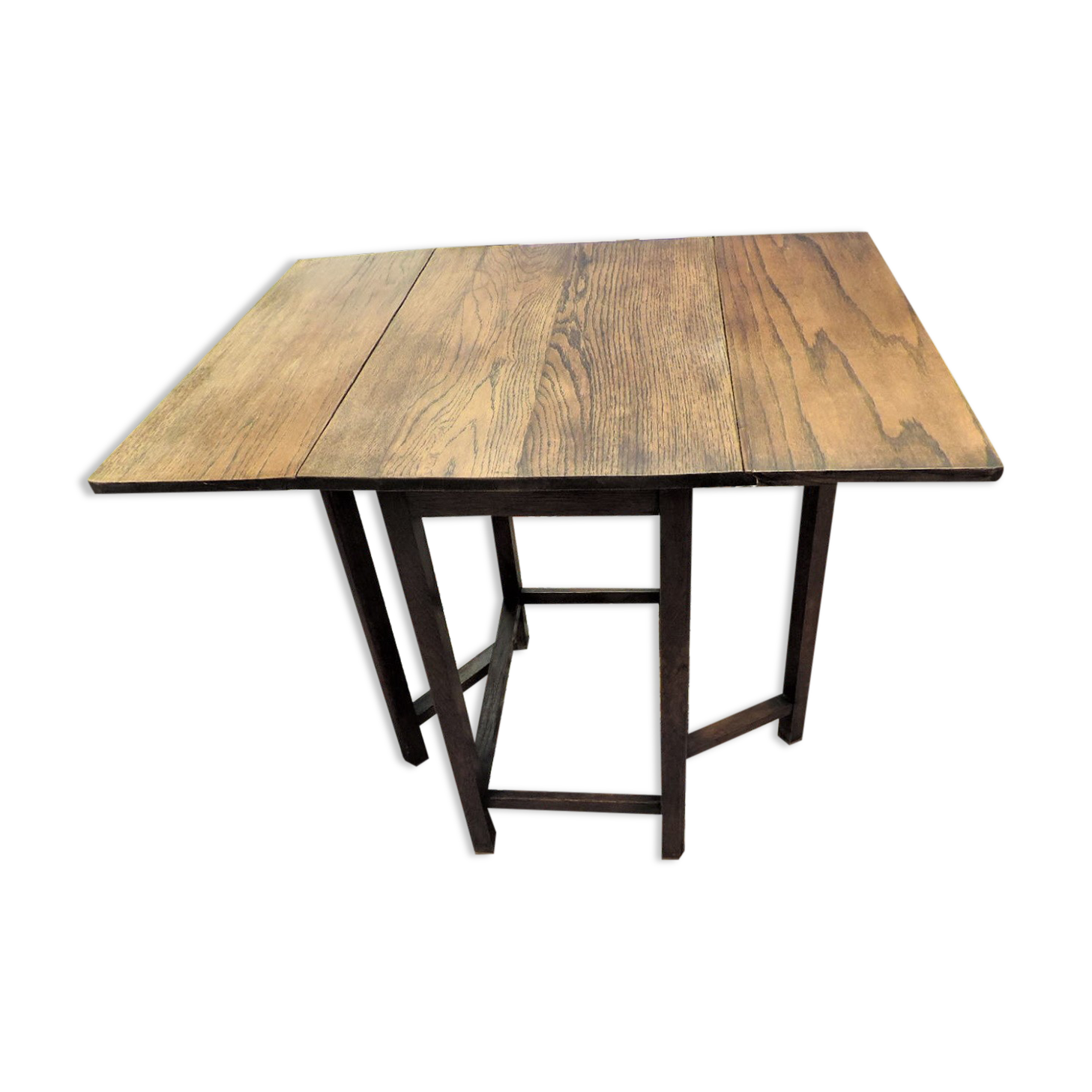 Oak gate leg table Herbert E. Gibbs