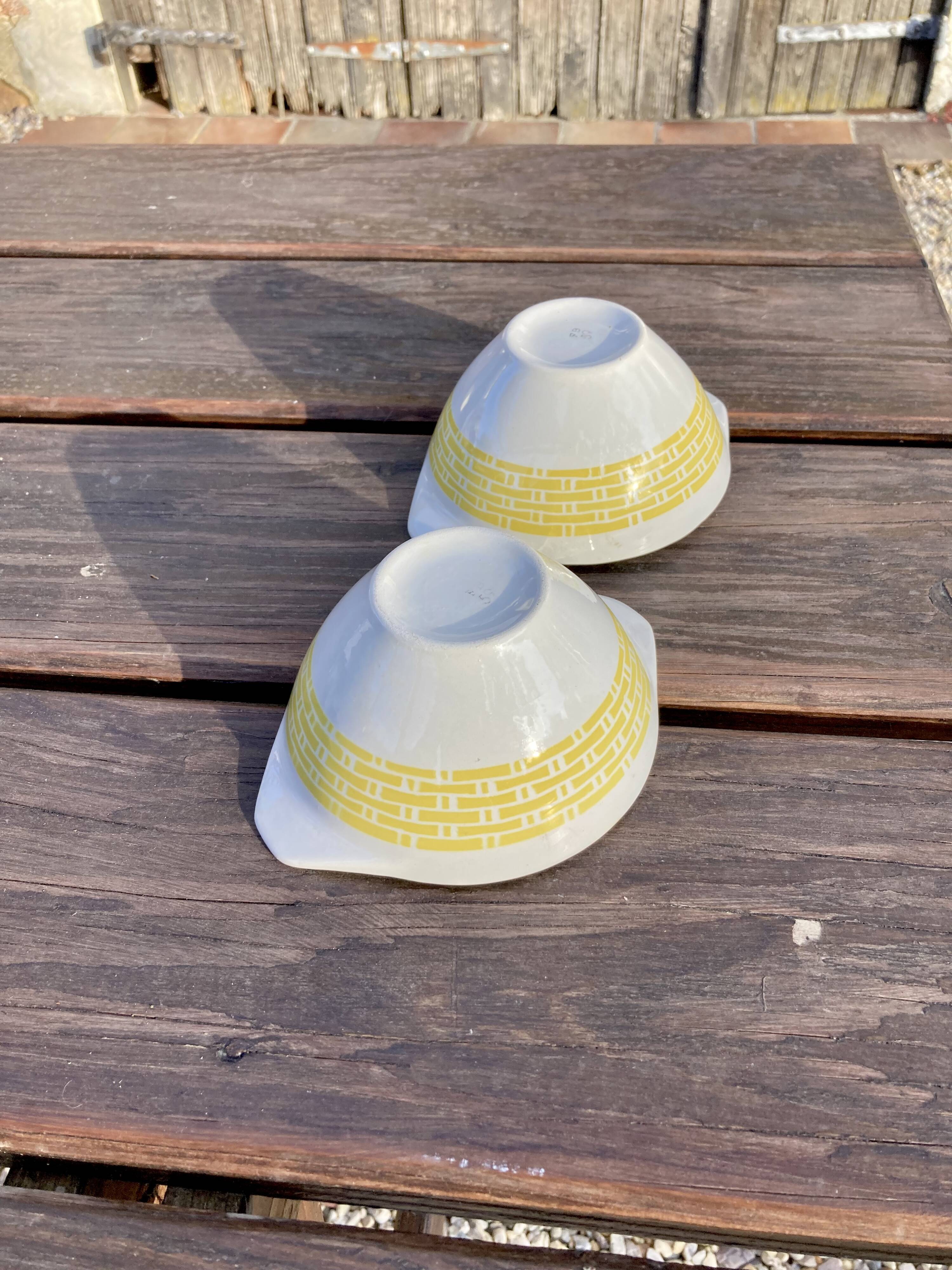 2 Badonviller bowls from the 50s