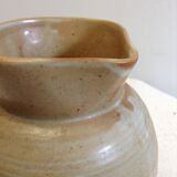 Stoneware pitcher