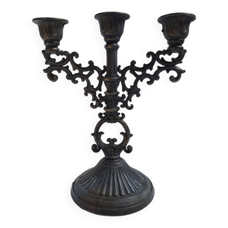 Vintage baroque candlestick