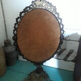 Vintage metal table mirror  29x50cm