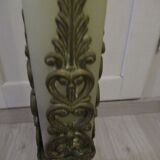 parrot coat rack in marble and brass