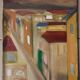 Original painting – Colorful urban scene – Signed