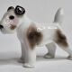 Set of three porcelain puppies