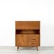 Vintage 'Jentique' Danish Style Teak Bureau / Sideboard / Cabinet. Delivery