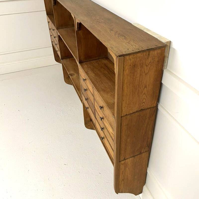 16-drawer wall-mounted craft cabinet