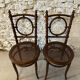 Paire de chaises de bistrot Fischel
