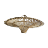 Suspension rattan saucer iron frame D:120 H:60