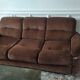 Canapé convertible et fauteuils 70s