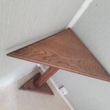 Old, very sturdy solid wood saddle