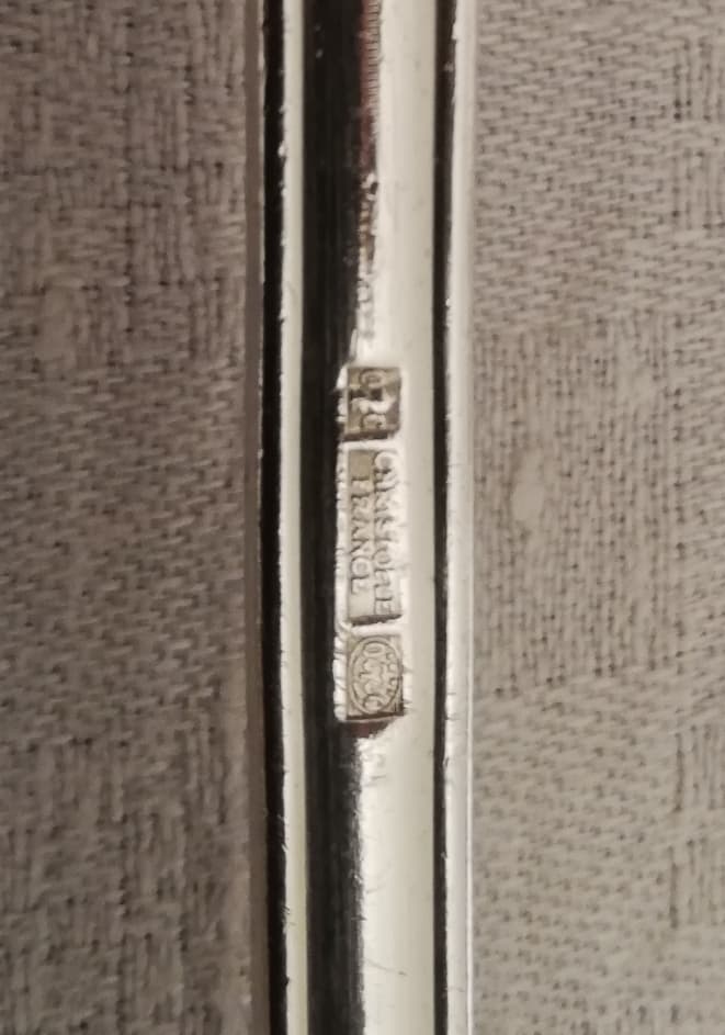 Ladle, Christofle Paris France silver metal