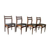 Lot de 4 chaises design scandinave