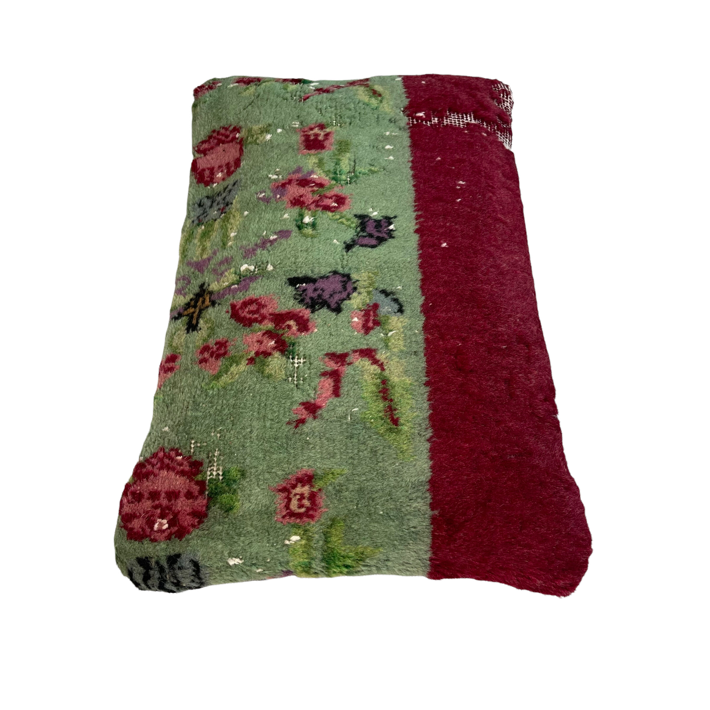 Vintage Turkish Rug Cushion Cover, 30 x 50 cm