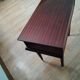 Mid-century bedside table with compass legs – Reconstruction style