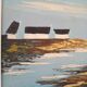 Painting by hand view Marine signed