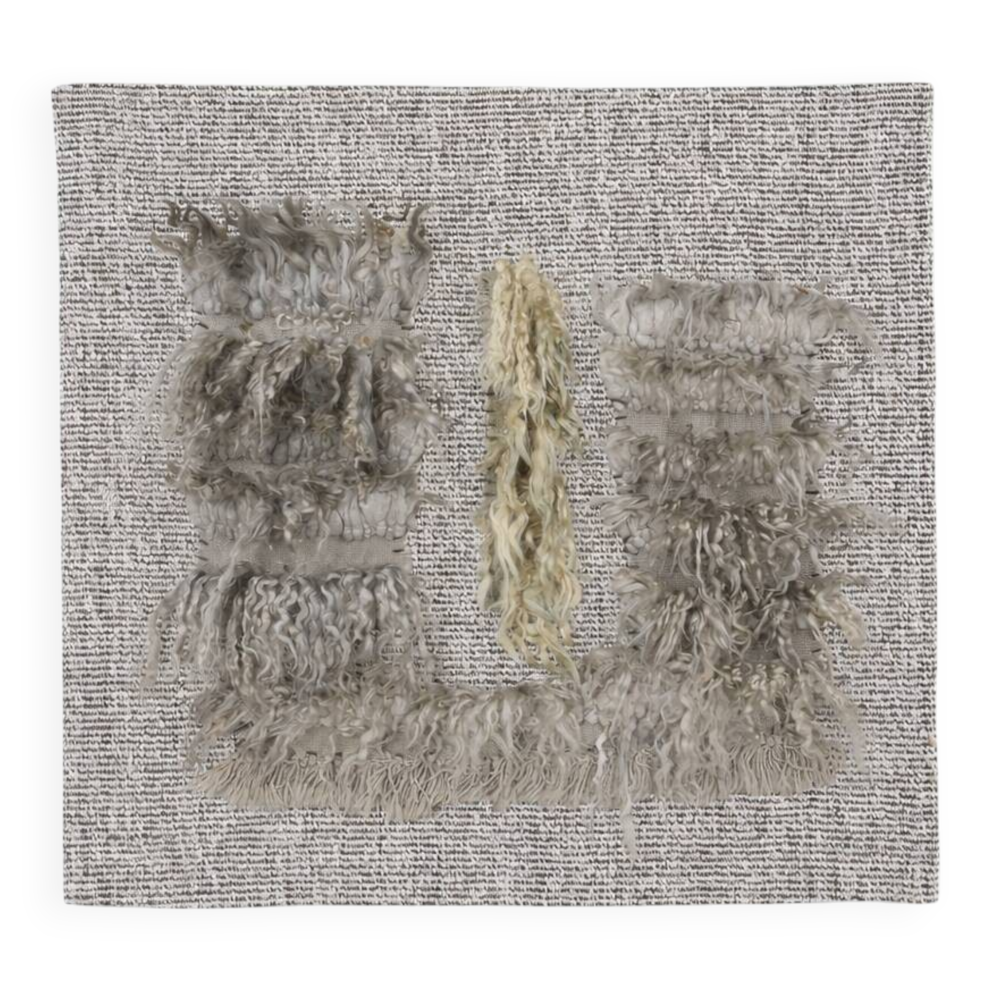 Handmade Vintage Wall Rug, 90x98Cm