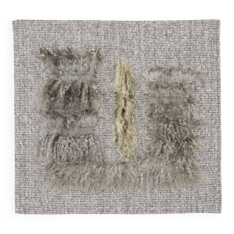 Handmade Vintage Wall Rug, 90x98Cm