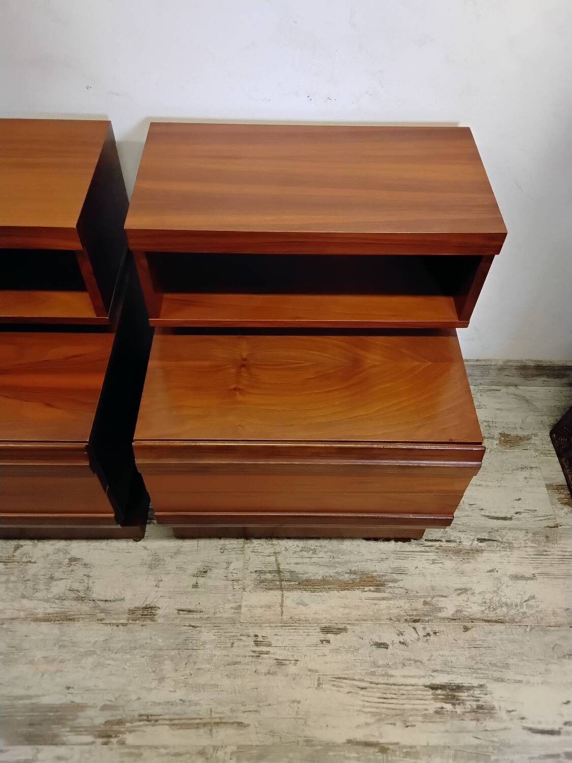 Pair of Scandinavian bedside tables from the 70s