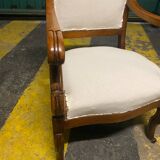 Restoration period armchair with crosses