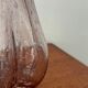 Vintage purple bubble glass vase – Retro flower neck Soliflore – Décora