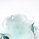 Coupe Studio Glass signed Lubomir Hora Blown Glass Polychrome 80s