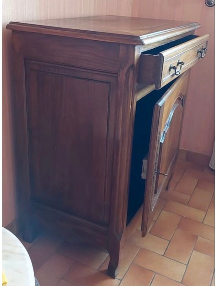 Louis XV style oak confiturier