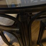 Table basse avec ses chaises