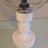Bedside lamp globe in tinted glass / vintage 60s-70s
