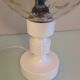 Bedside lamp globe in tinted glass / vintage 60s-70s