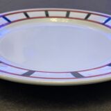 Old French earthenware dish Fénal Badonviller, Béarn model