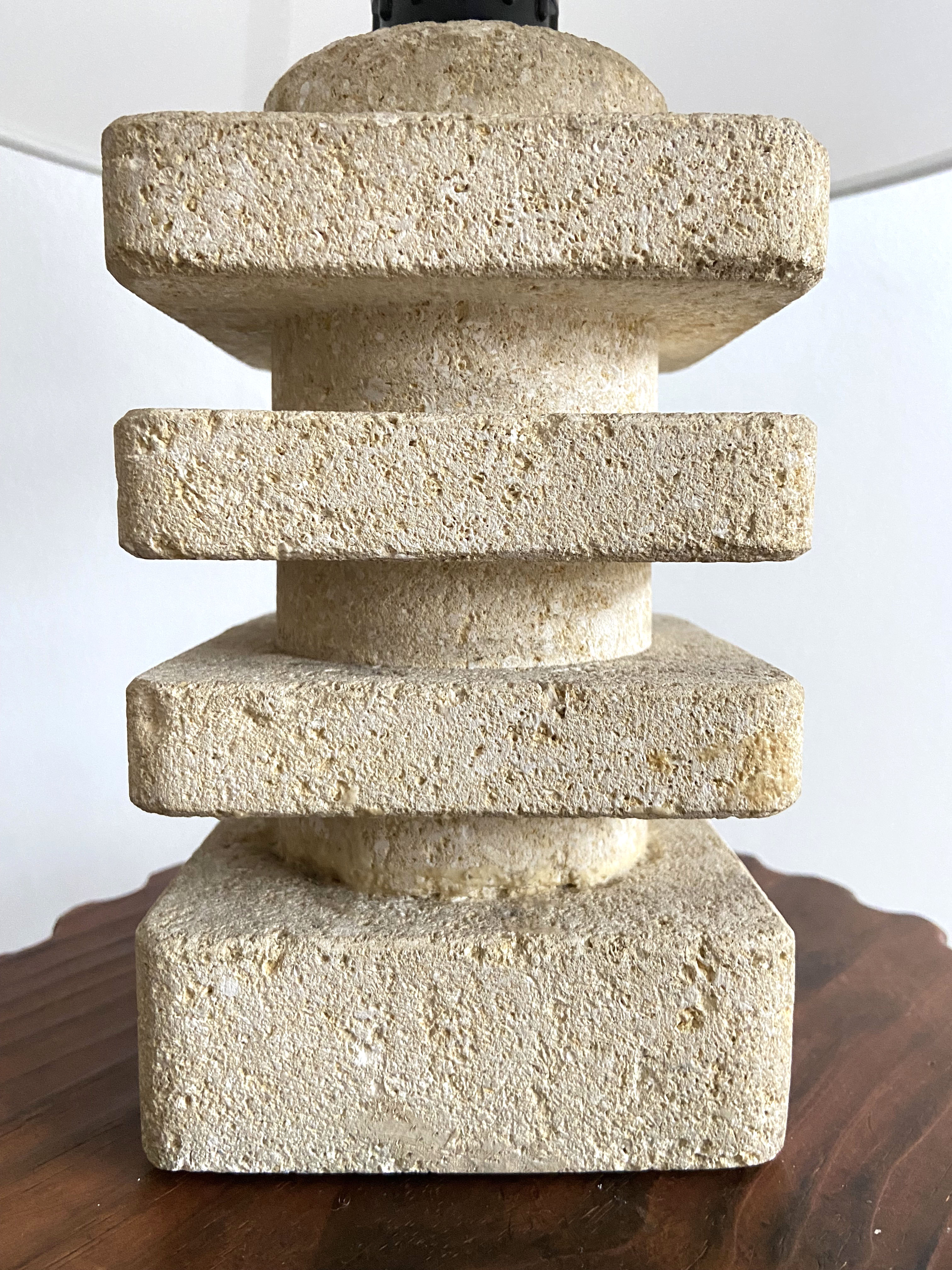 Stone lamp Albert Tormos 1970