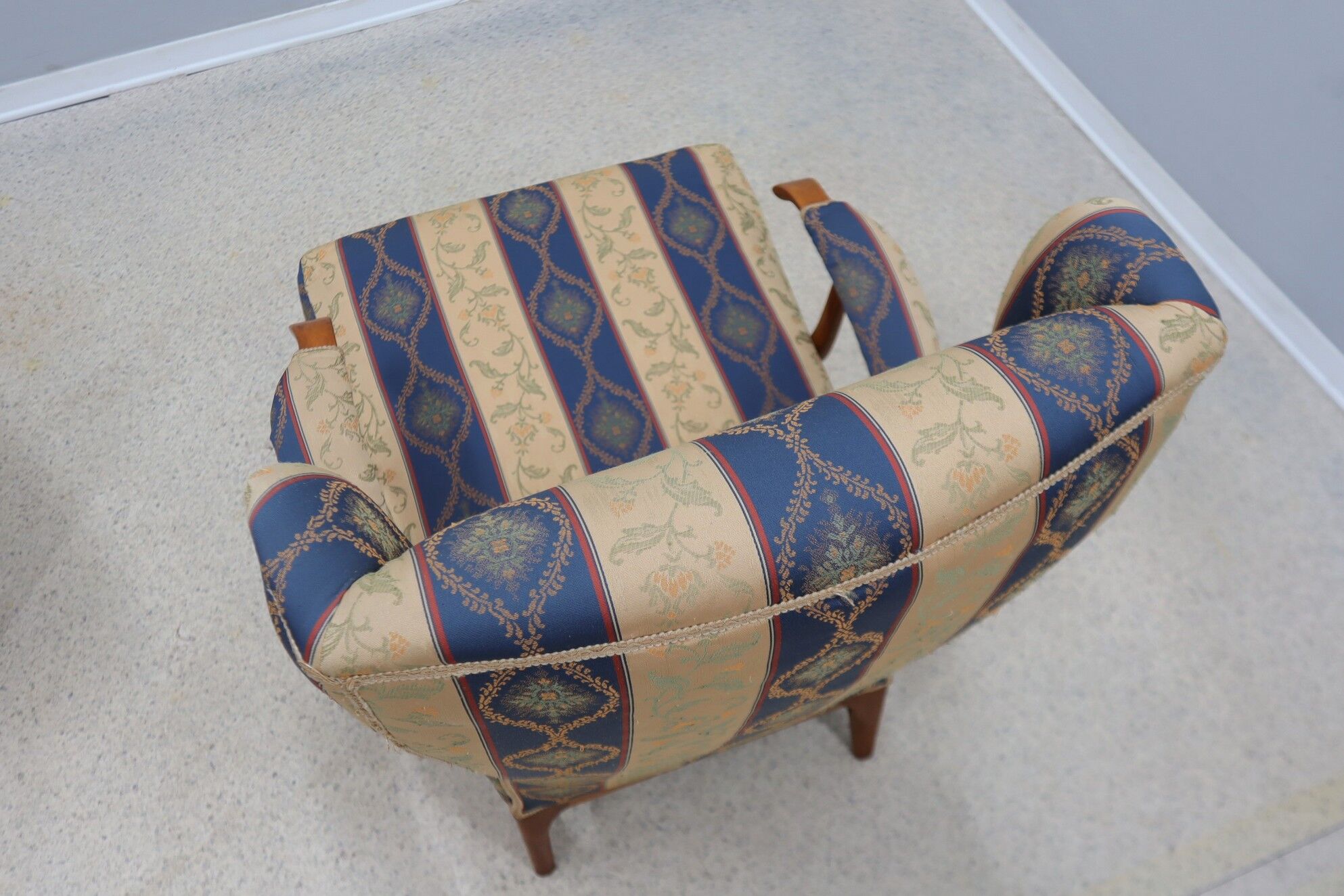 Mid century high back armchairs FRAMAR 1950s