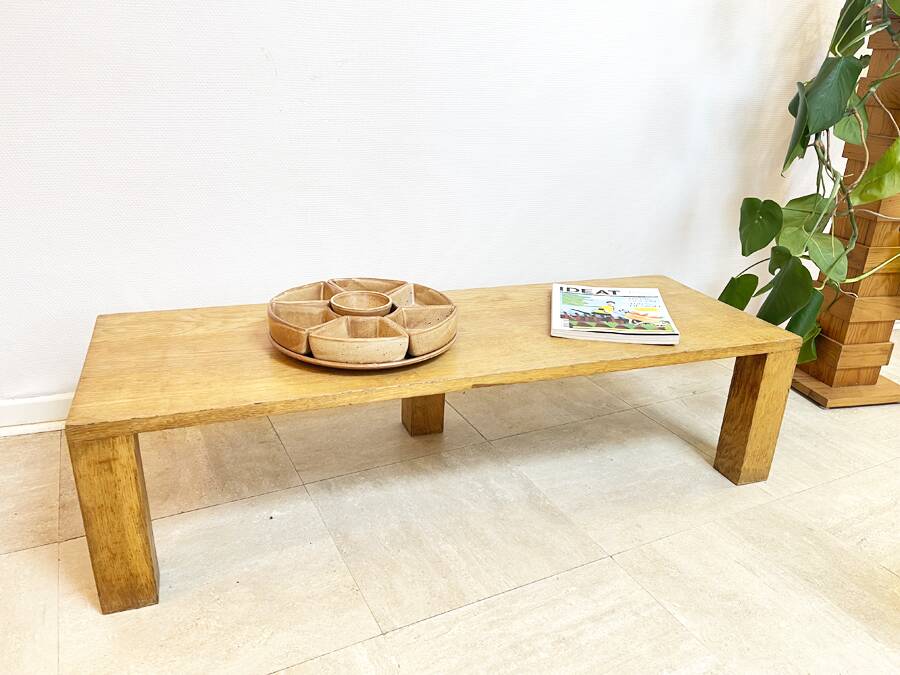 Table basse japonisante vintage - circa 1970