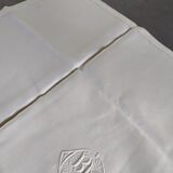 BM embroidered napkins