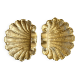 Gilded brass ashtray bowl