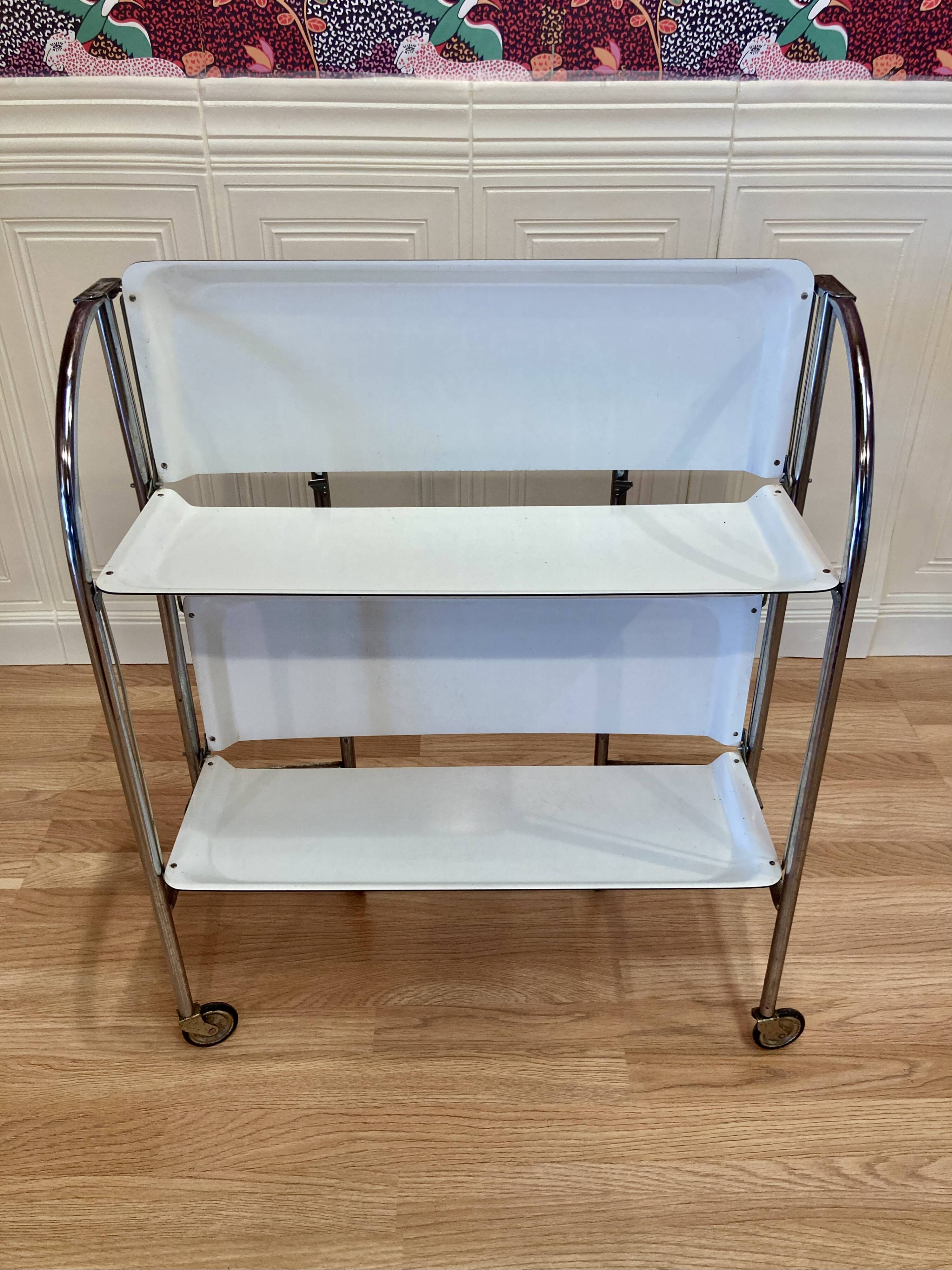 MODULAR DESSERT TABLE SCANDINAVIAN DESIGN 1950.