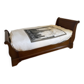 Solid wood bed Brigitte Forestier