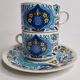 Chocolate cups, Izmir, Villeroy and Boch, 70s