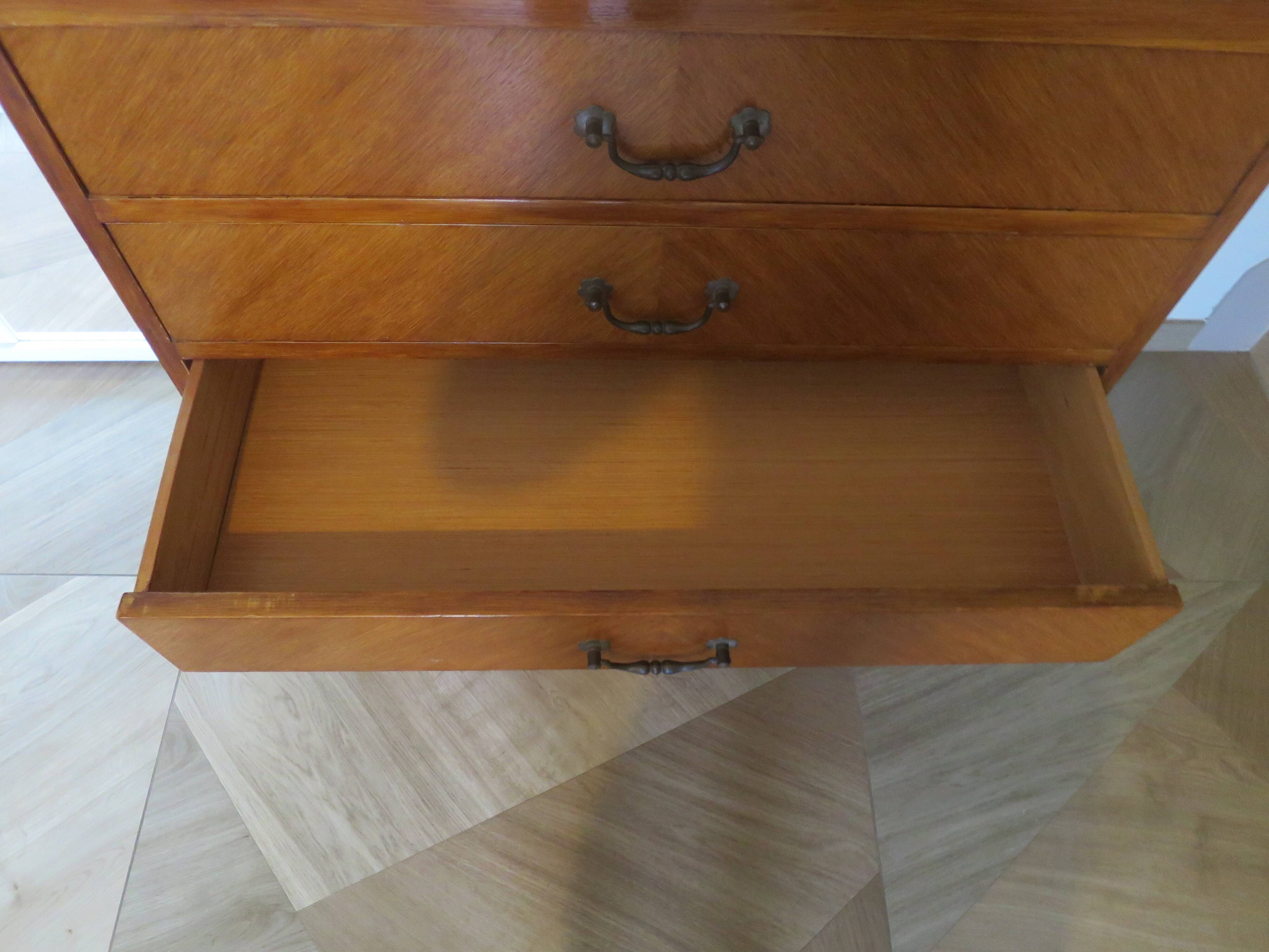 Vintage - Chest of drawers - 4 drawers - wood - 1950s/60s - modernist/Scandinavian