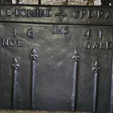 Plaque cheminée