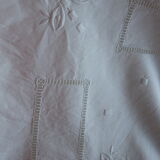 2 Antique flat sheets with JC monogram