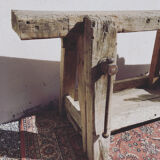 Old carpenter workbench