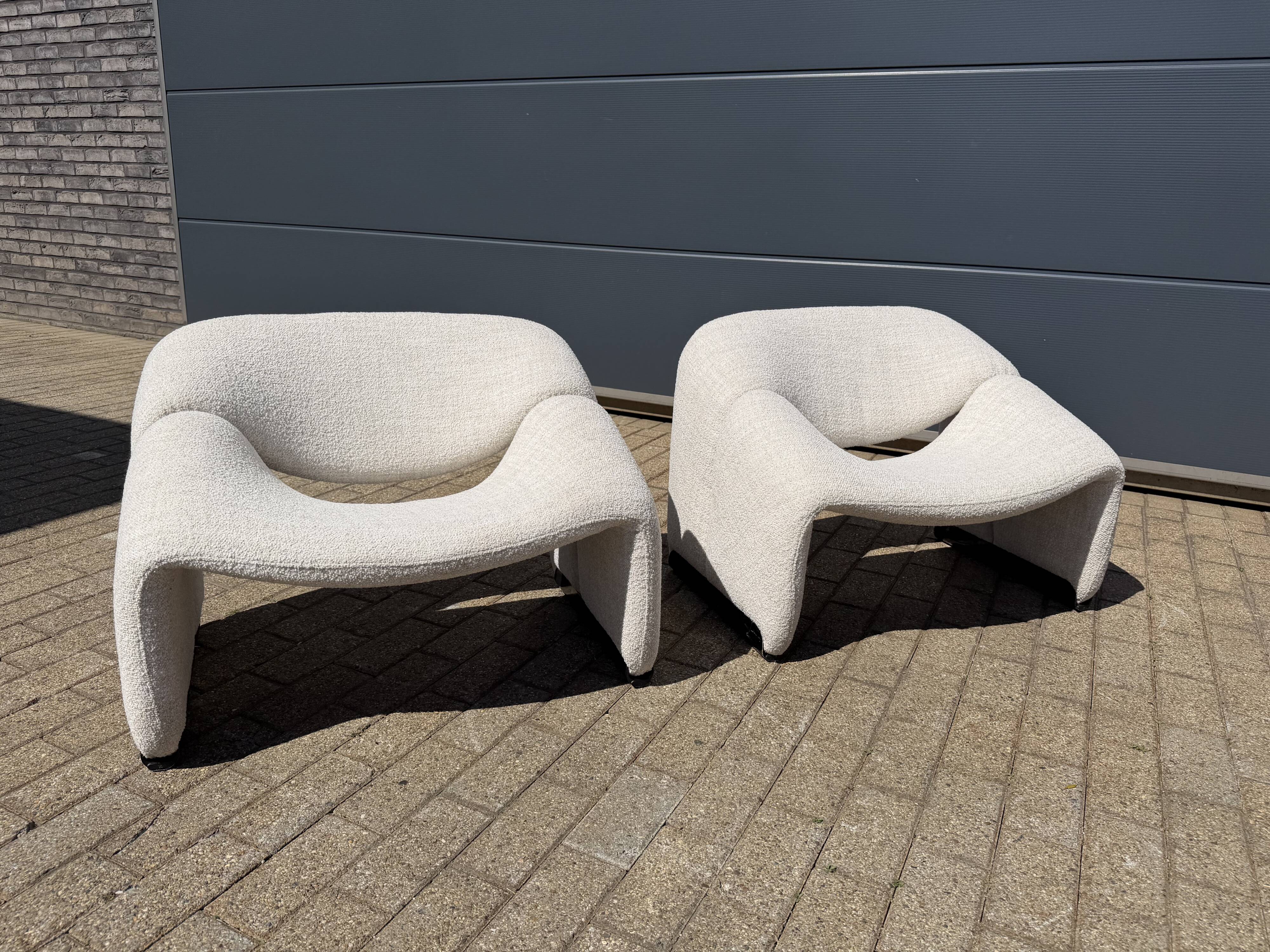 Artifort F598 Groovy armchairs in excellent condition!! Pierre Paulin