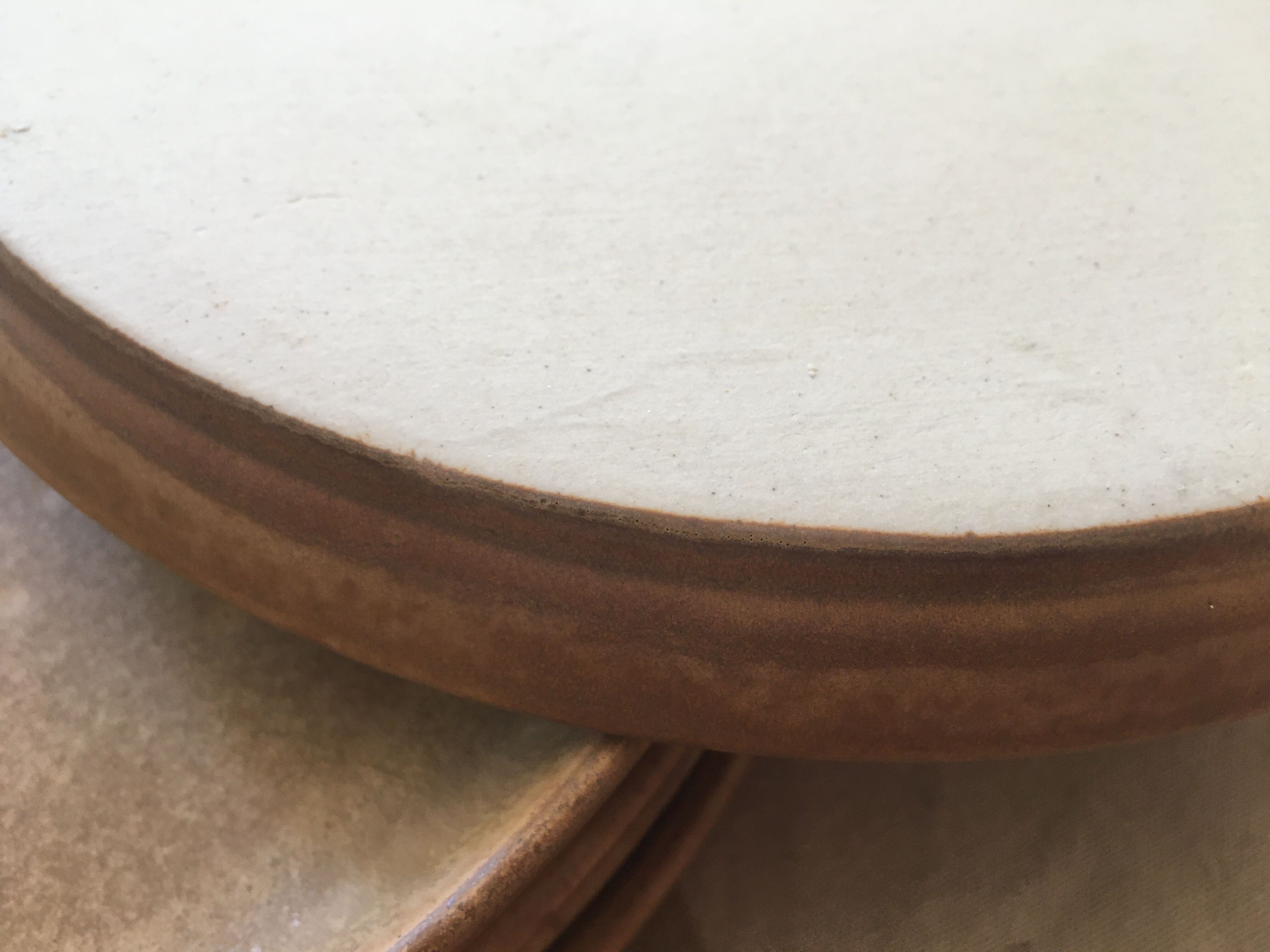 Lot of 8 flat sandstone plates