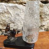 Art deco bird lamp