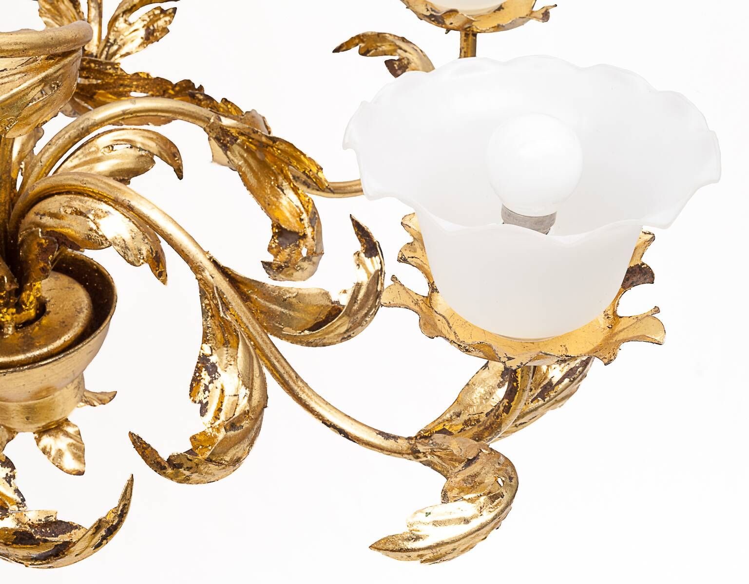 Antique floral chandelier