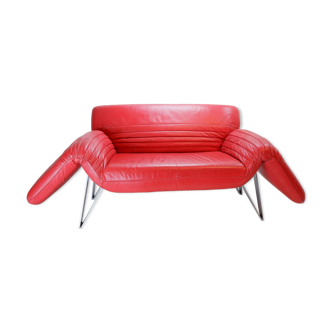 De Sede DS 142 leather sofa by Wilfried Totzek
