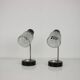 1960s Pair of Table Lamps by Kamenický Šenov, Czechoslovakia