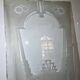 Art Deco engraved glass door panel 1930